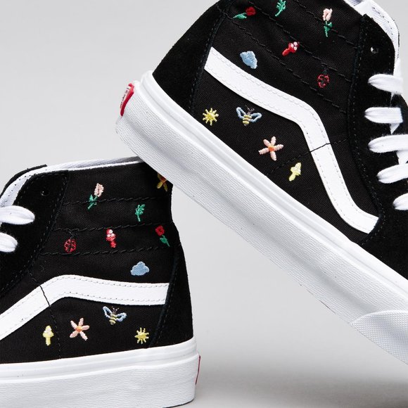 Vans Sk8-Hi Tapered Garden Party Shoes - Picture 3 of 4